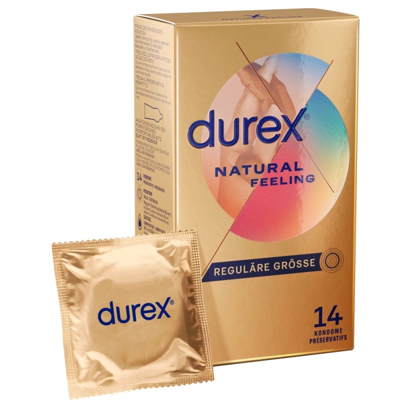 Durex - Naturalne Prezerwatywy Natural Feeling 14 szt